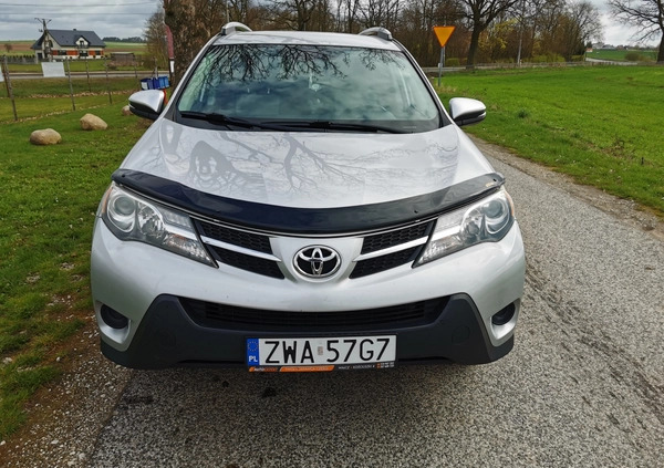 Toyota RAV4 cena 55000 przebieg: 126000, rok produkcji 2014 z Wałcz małe 56